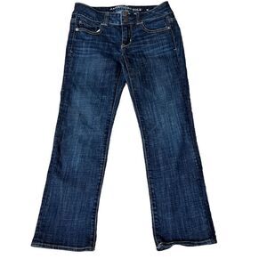 American Eagle Women’s Dark Wash Skinny Crop Jeans Size 0